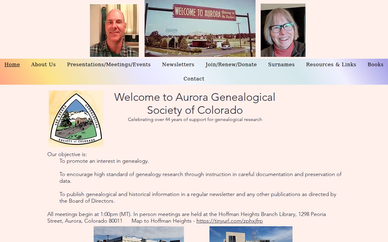 Aurora city directory Aurora Genealogical Society resource